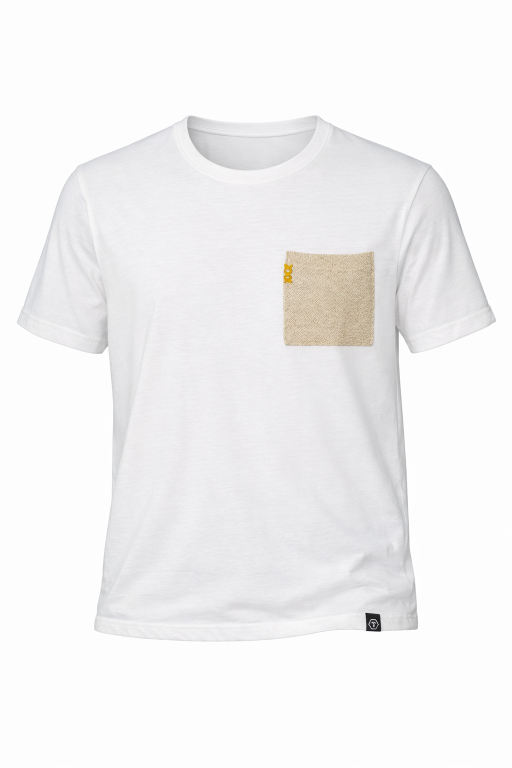 TELAMIRA TSHRIT CON TASCHINO E RICAMO - Mania Fashion Clothing