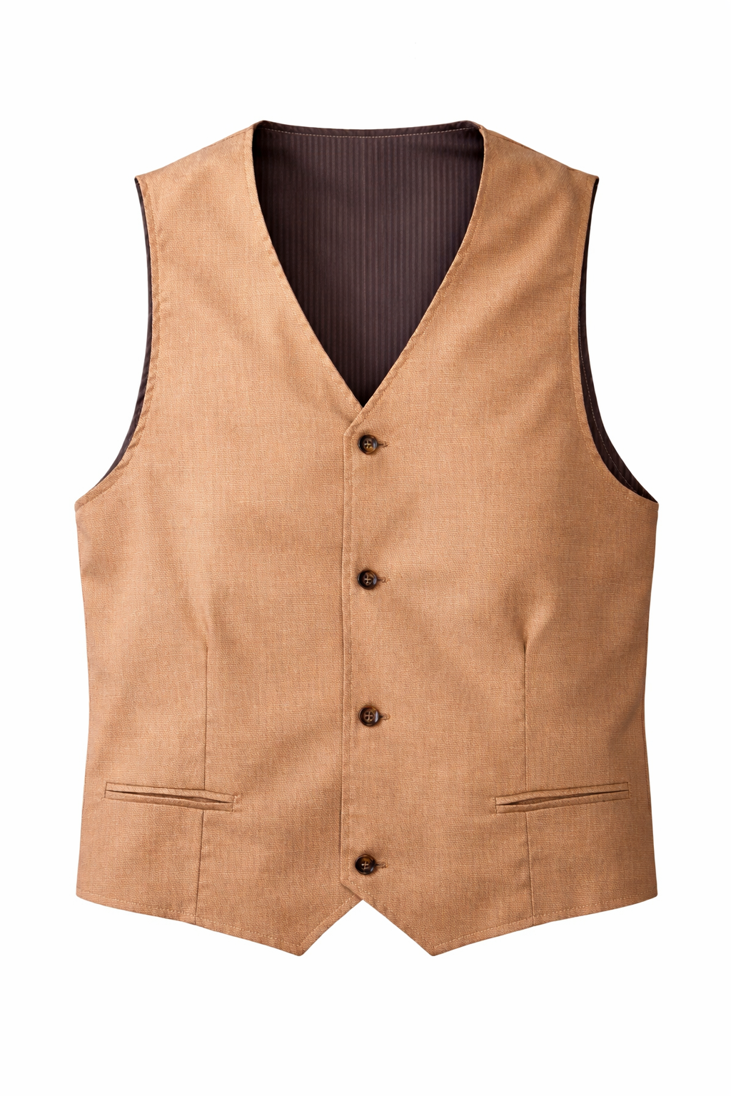 EN AVANCE GILET MARRONE