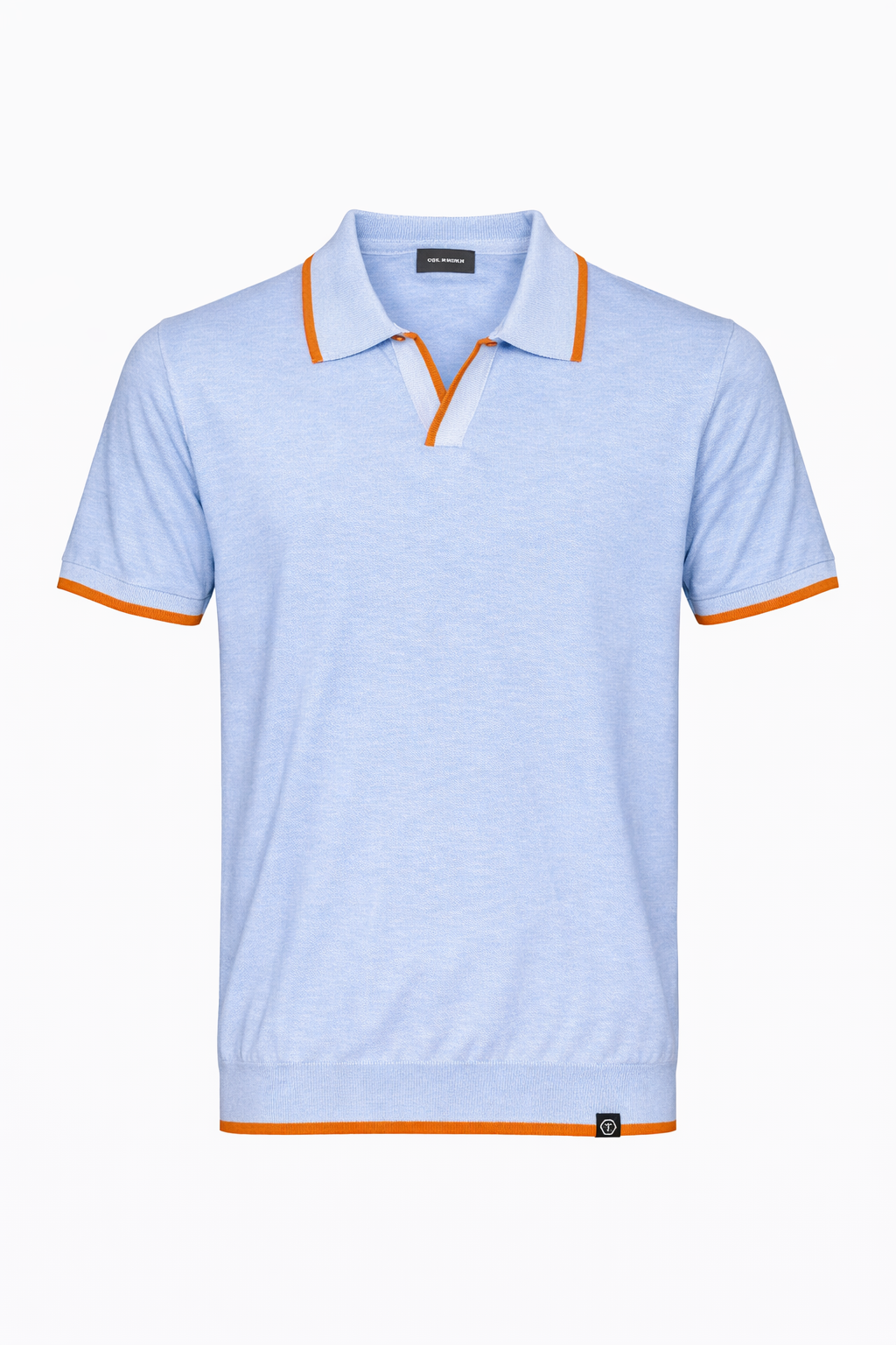 TELAMIRA POLO SENZA BOTTONE CON PROFILO COLLETTO DISPONIBILE IN 3 COLORI - Mania Fashion Clothing