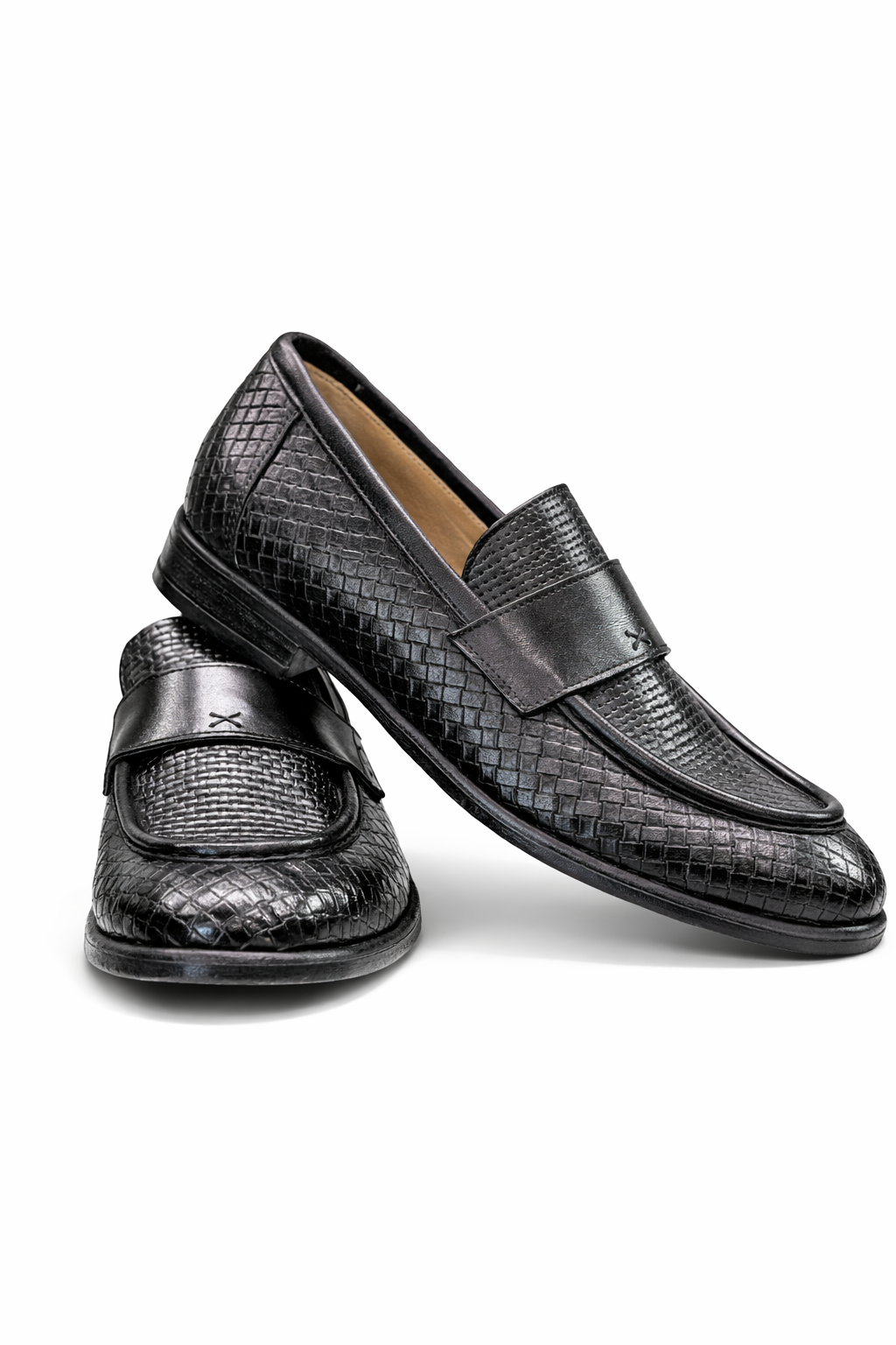 ARNOLD LAYNE MOCASSINO STAMPA TRECCIA 2 COLORI