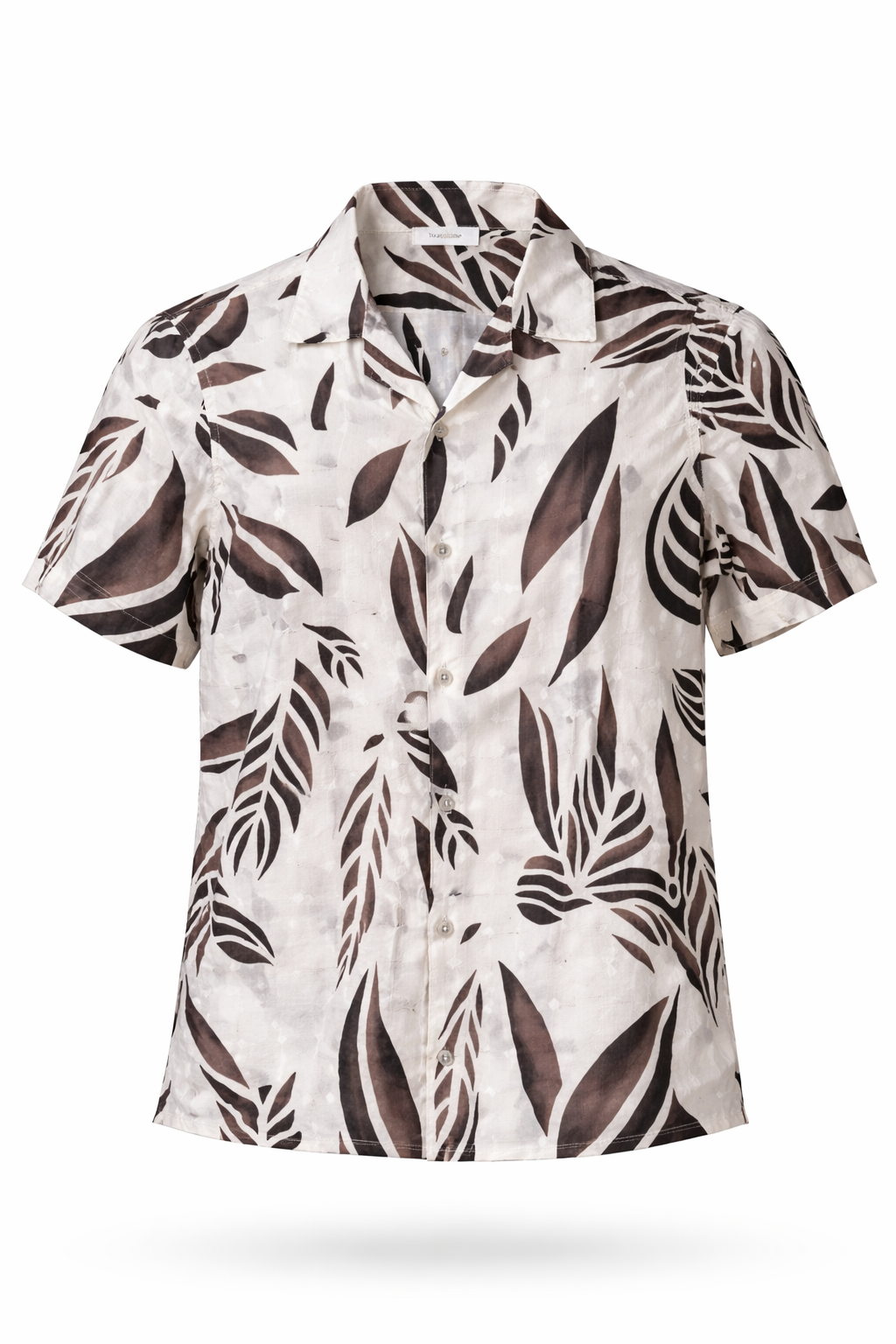 BICOLORE CAMICIA FLOREAL COLLETTO BOWLING