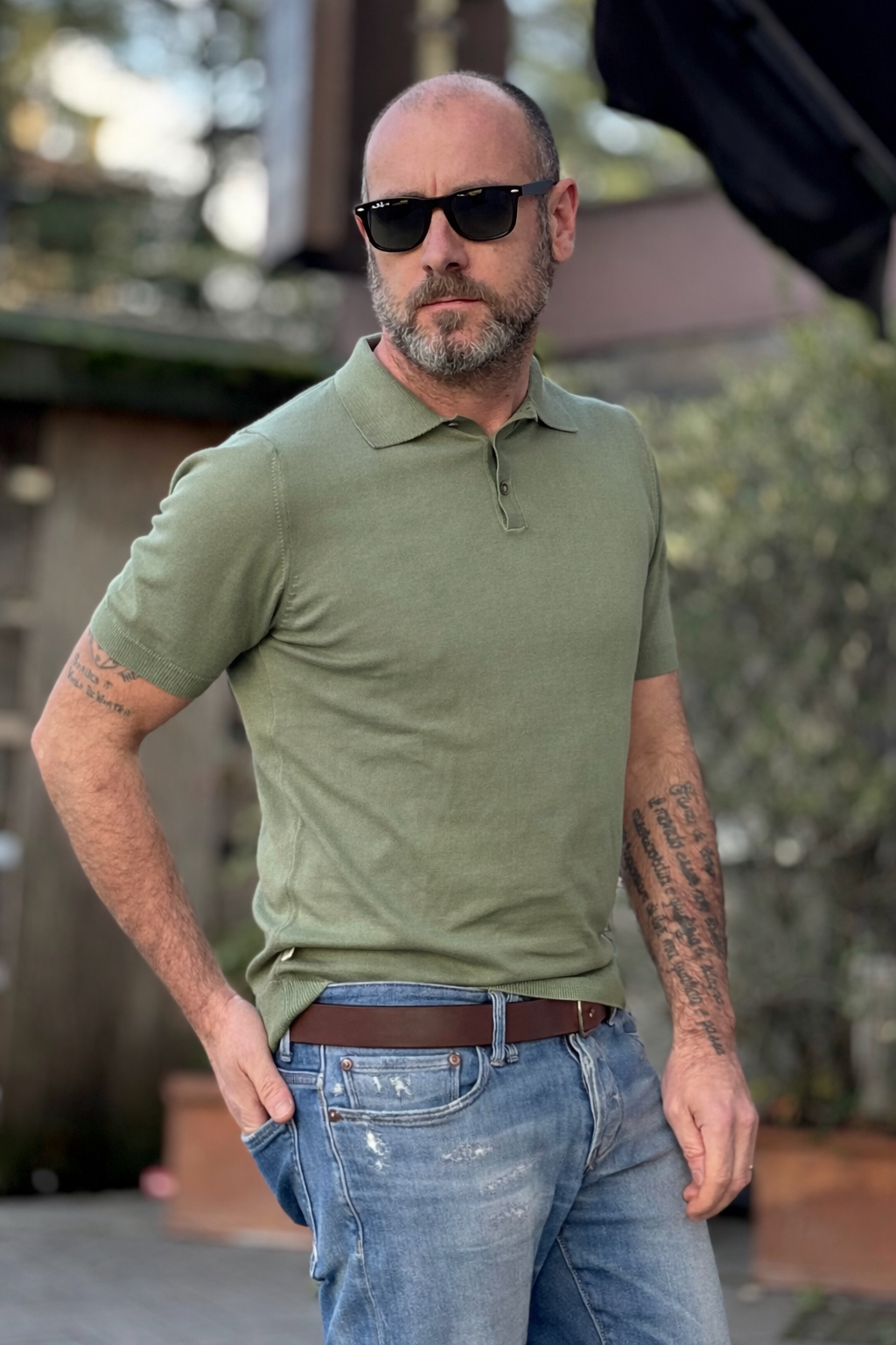 V2 Polo manica corta in cotone disponibile in 4 colori - Mania Fashion Clothing