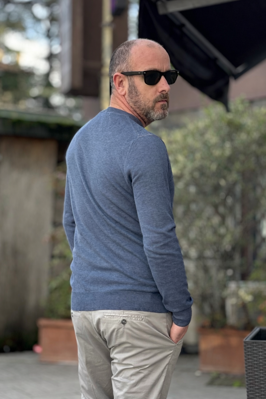 TELAMIRA MAGLIA GIROCOLLO TINTO FREDDO DISPONIBILE IN 4 COLORI - Mania Fashion Clothing