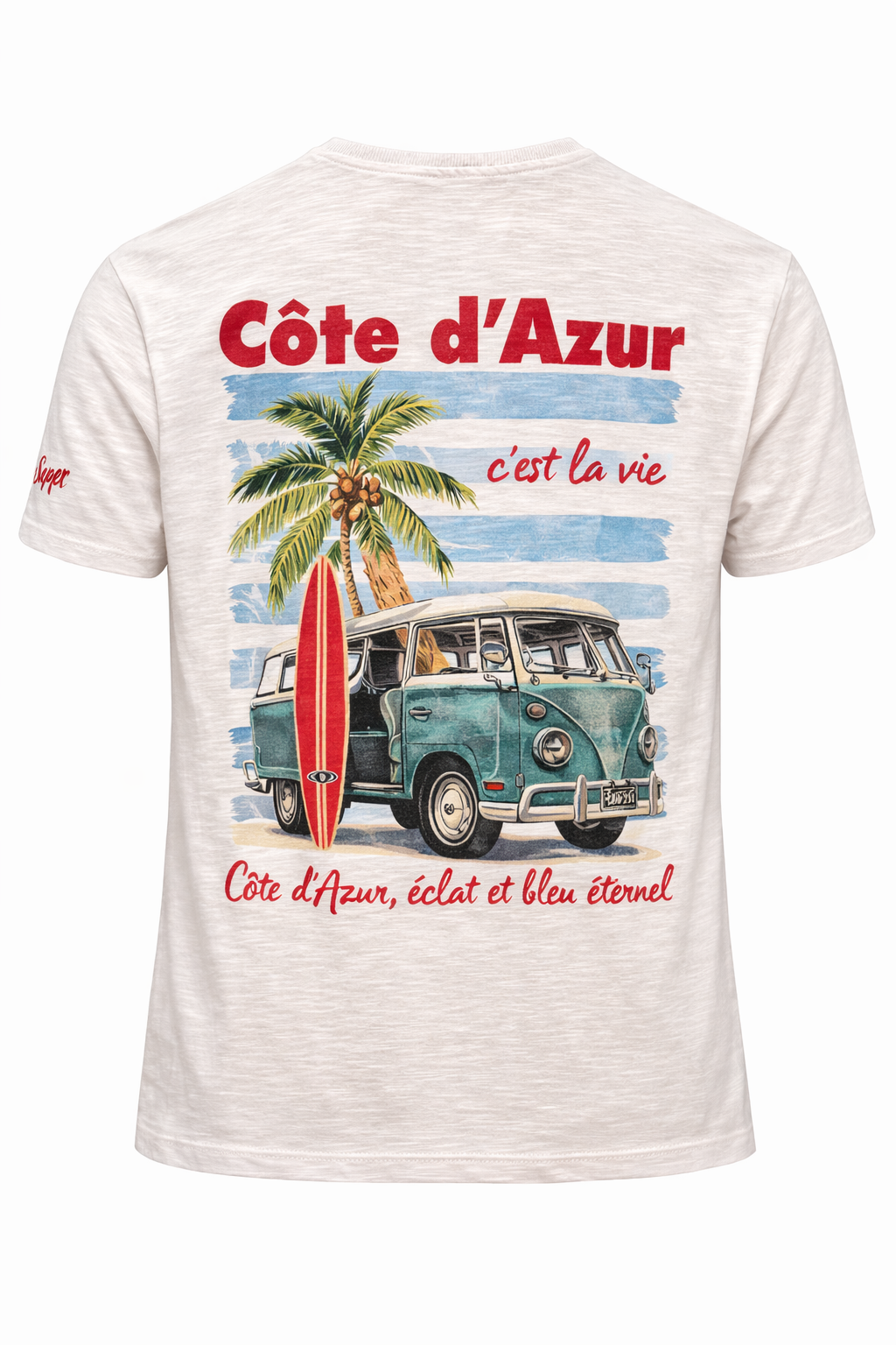 SUPERCULTURE TSHIRT STAMPA DIETRO