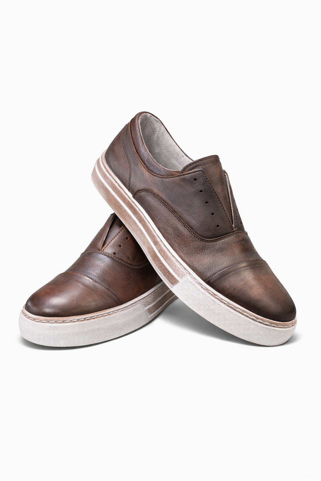 ARNOLD LAYNE SCARPA IN PELLE SENZA LACCIO