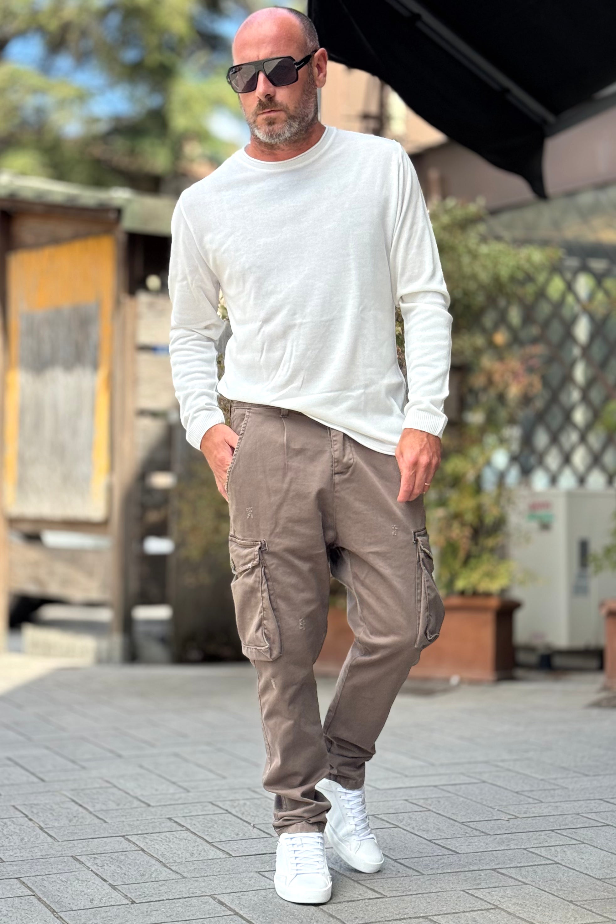 XAGON MAN A25032CR4076 PANTALONE TASCONATO DISPONIBILE IN 3 COLORI