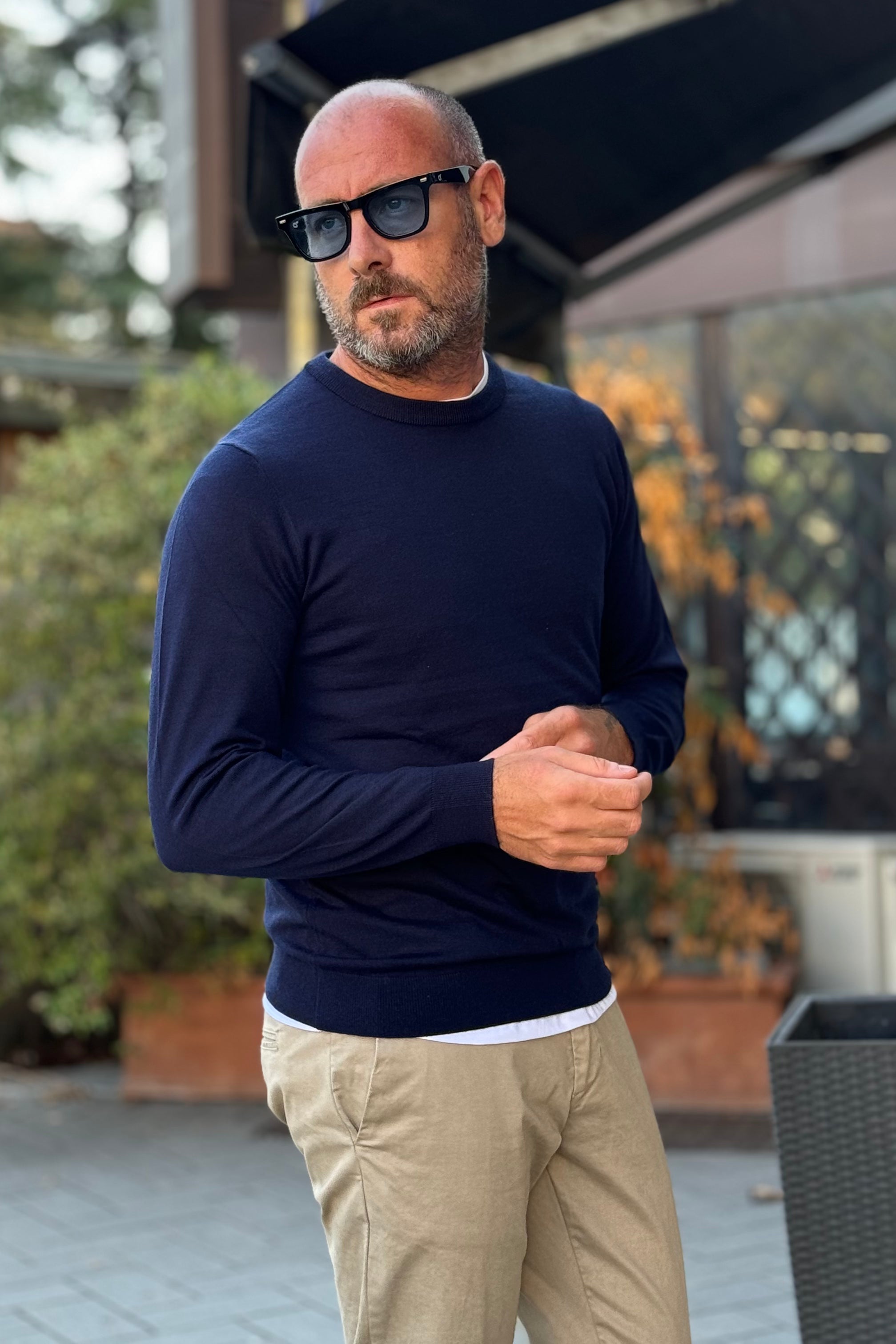 TELAMIRA MAGLIA GIROCOLLO FINE LANA DISPONIBILE IN 6 COLORI MV-040