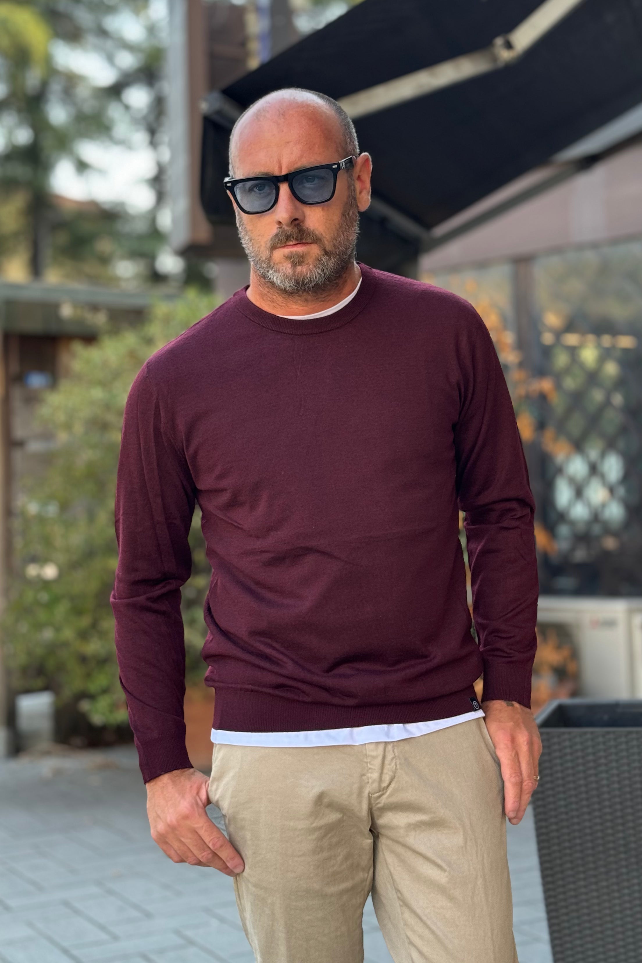 TELAMIRA MAGLIA GIROCOLLO FINE LANA DISPONIBILE IN 6 COLORI MV-040