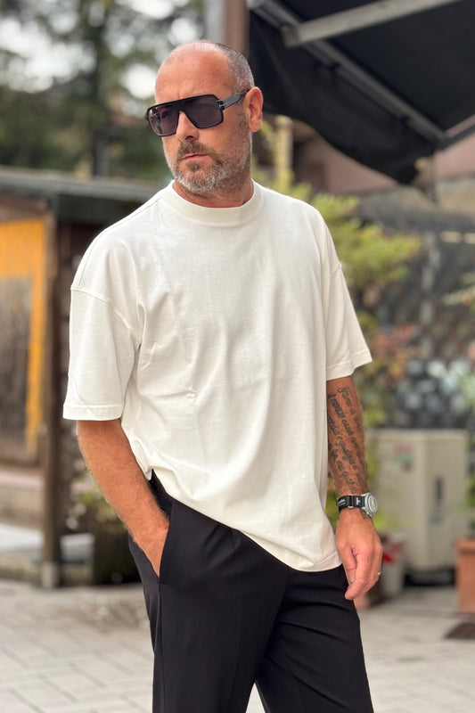 DANIELE ALESSANDRINI TSHIRT OVER DISPONIBILE IN 2 COLORI