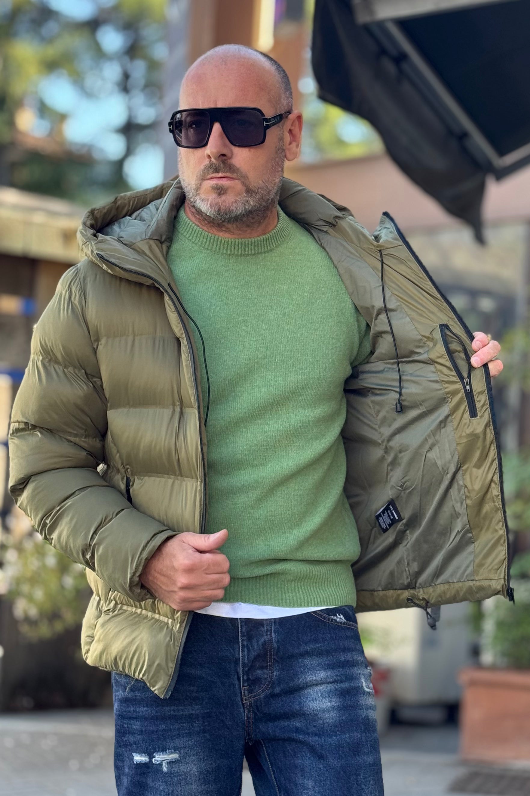 TELAMIRA GT046 PIUMINO CON CAPPUCCIO DISPONIBILE IN 2 COLORI