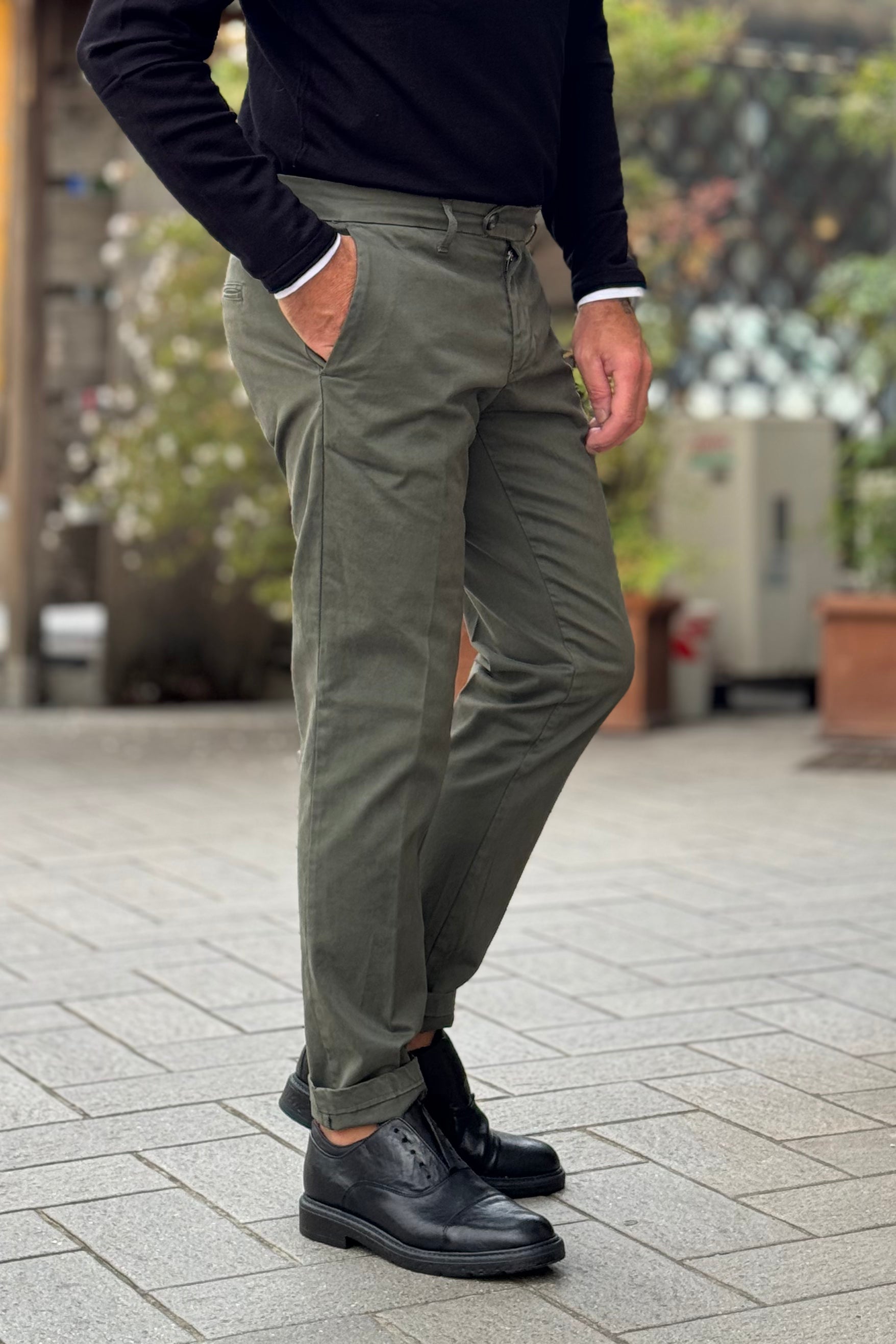 TELAMIRA AC356 PANTALONE CHINO DISPONIBILE IN 6 COLORAZIONI