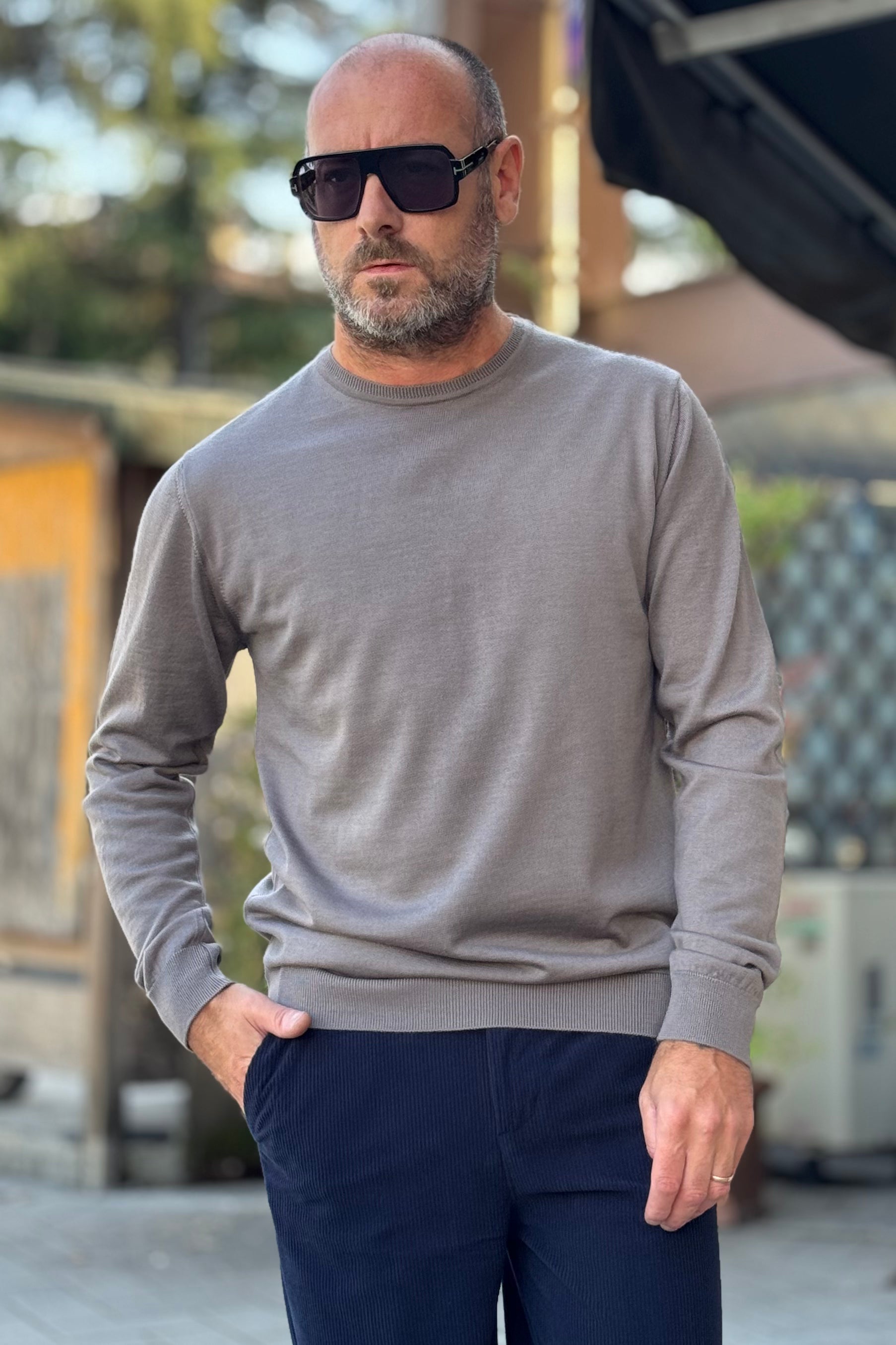 DANIELE FIESOLI GIROCOLLO IN MERINO EXTRA FINE DISPONIBILE IN 7 COLORI