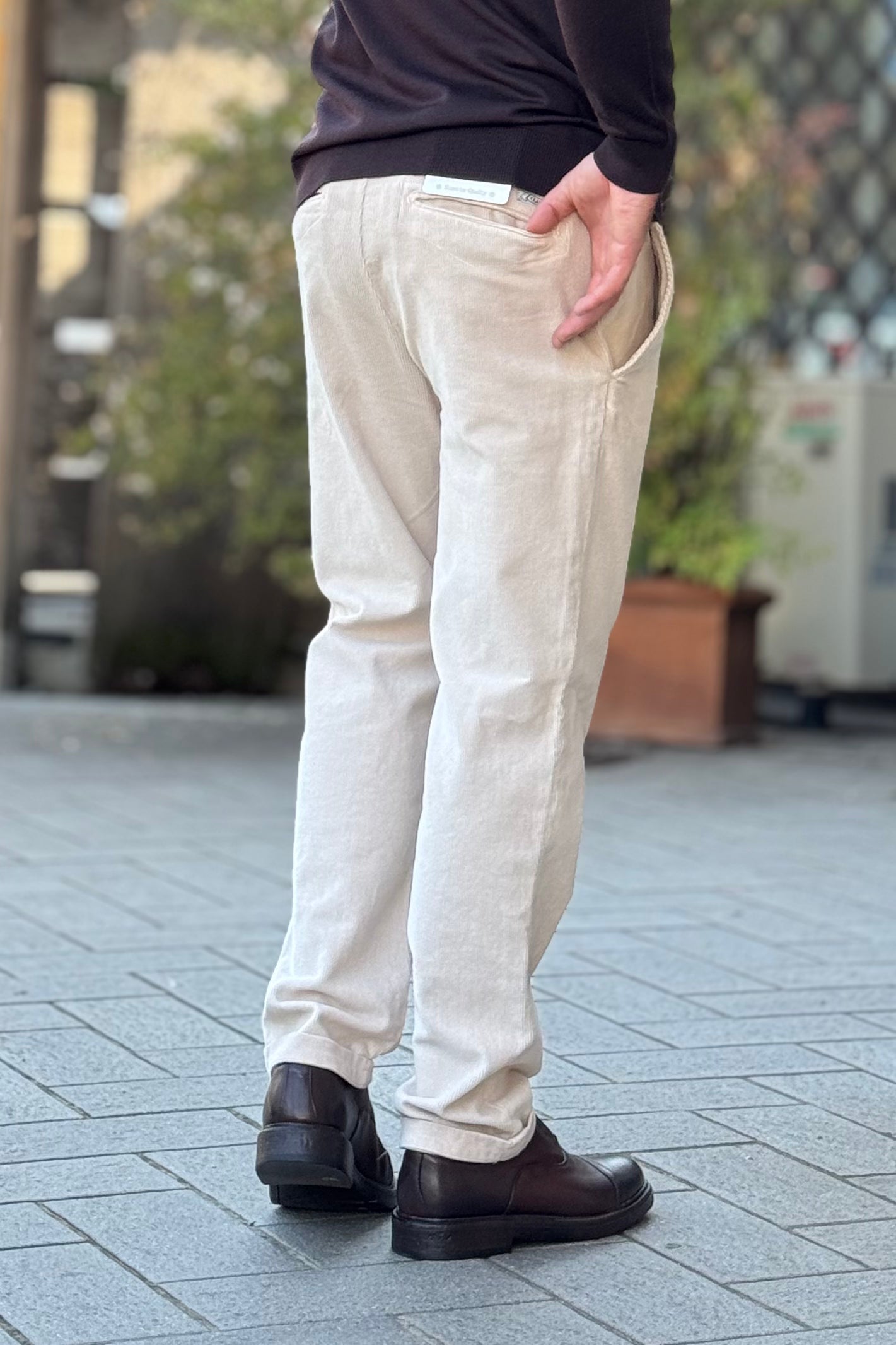 CLARK PANTALACCIO IN VELLUTO DISPONIBILE IN 2 COLORE