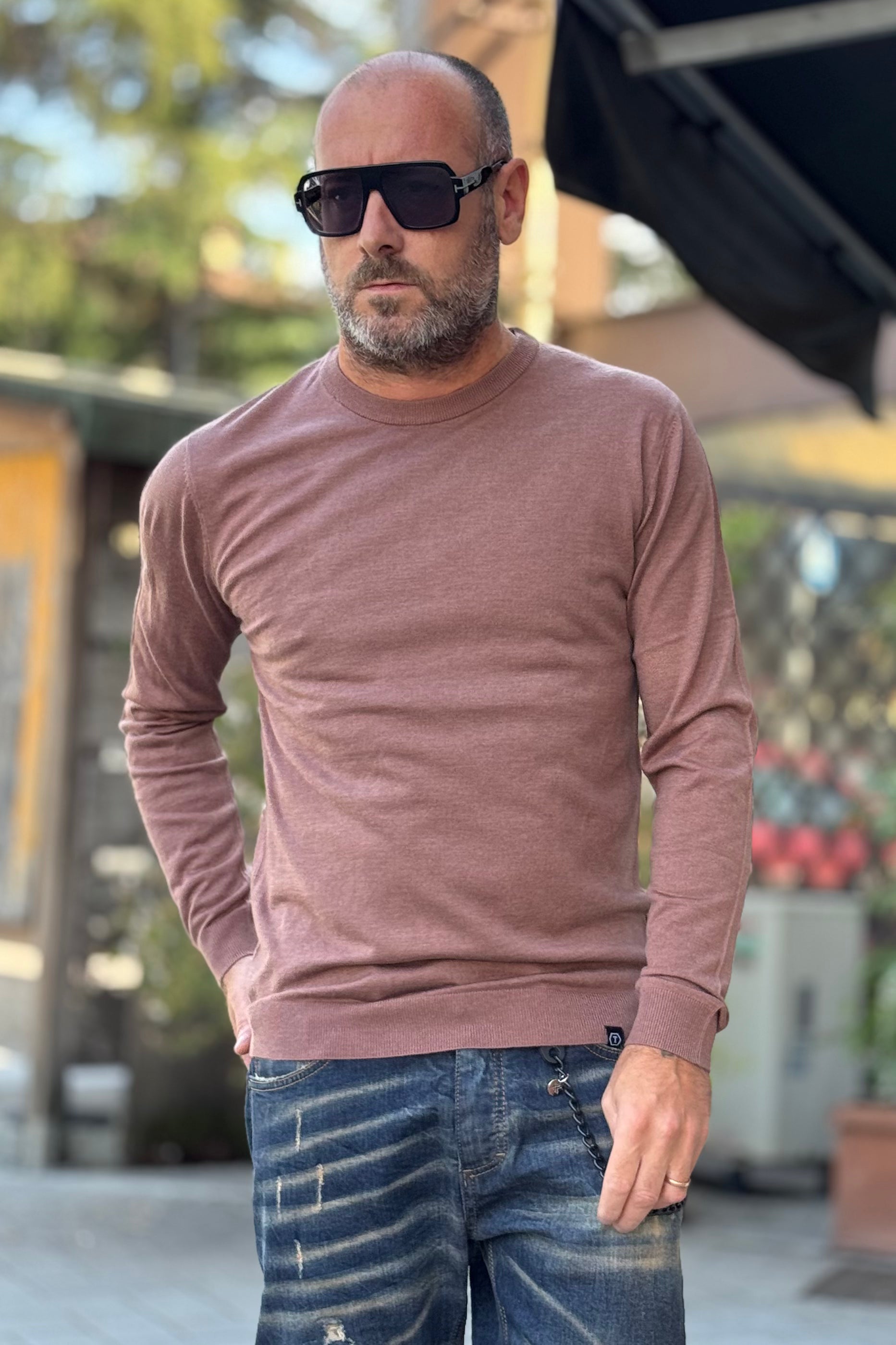 TELAMIRA MAGLIA GIROCOLLO FINE LANA DISPONIBILE IN 6 COLORI MV-040