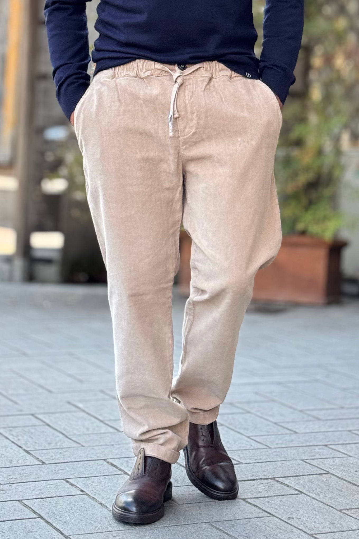 CLARK PANTALACCIO IN VELLUTO DISPONIBILE IN 2 COLORE