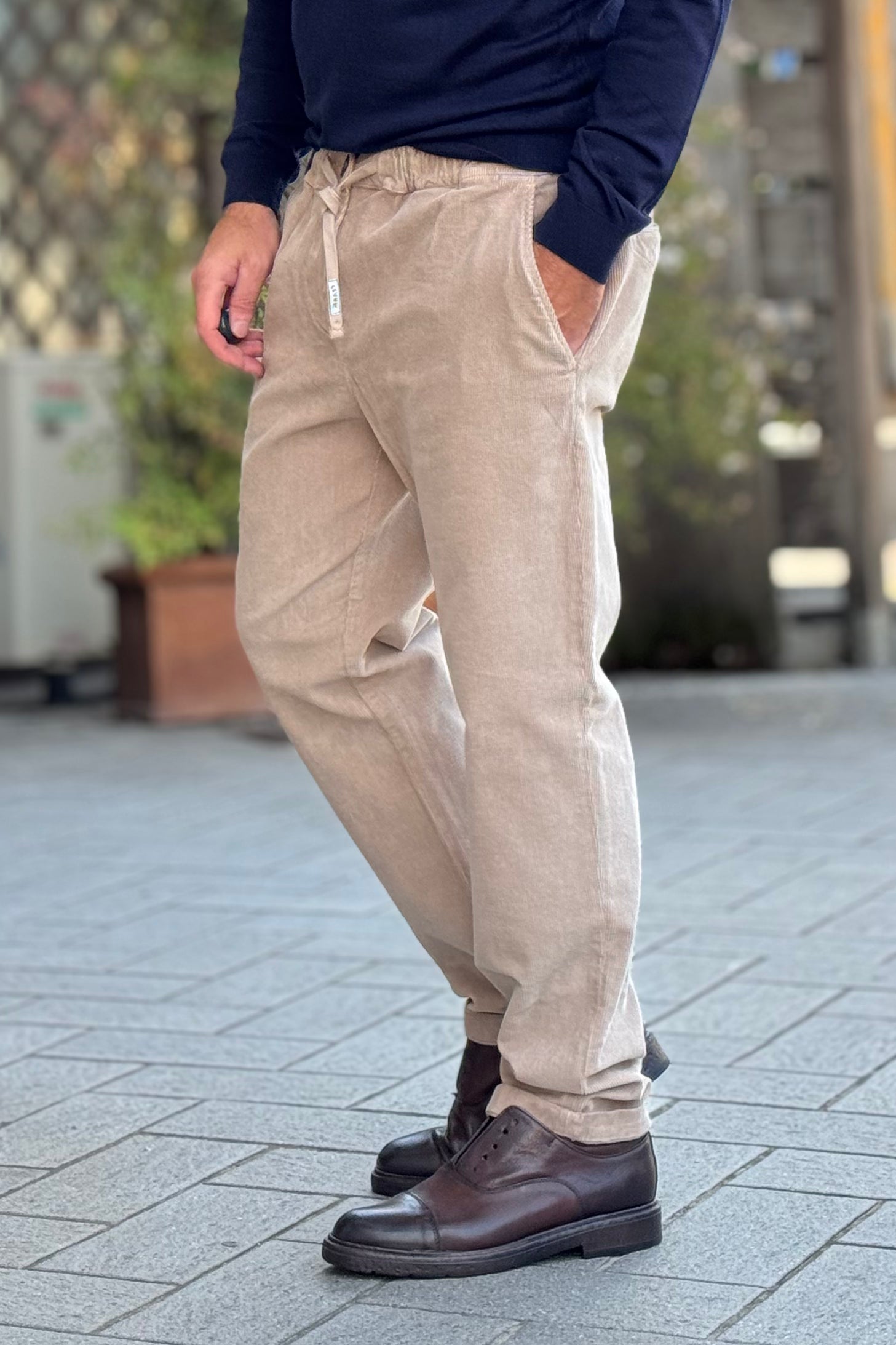 CLARK PANTALACCIO IN VELLUTO DISPONIBILE IN 2 COLORE