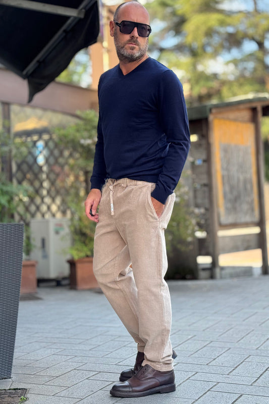 CLARK PANTALACCIO IN VELLUTO DISPONIBILE IN 2 COLORE