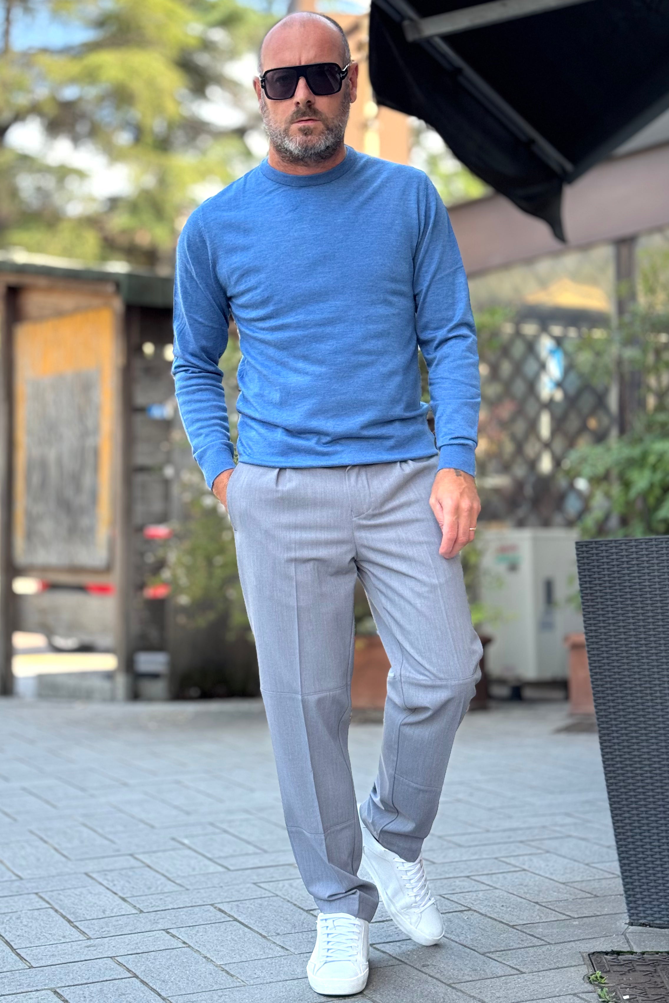 DANIELE ALESSANDRINI PANTALONE CON PINCE DISPONIBILE IN 2 COLORI