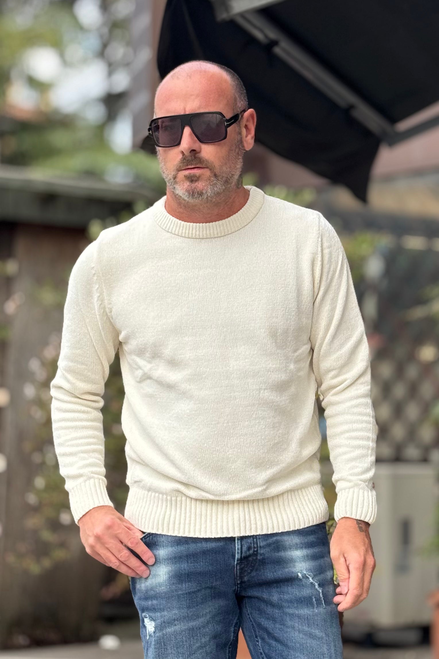 TELAMIRA MAGLIA GIROCOLLO IN CINIGLIA DISPONIBILE IN 7 COLORI