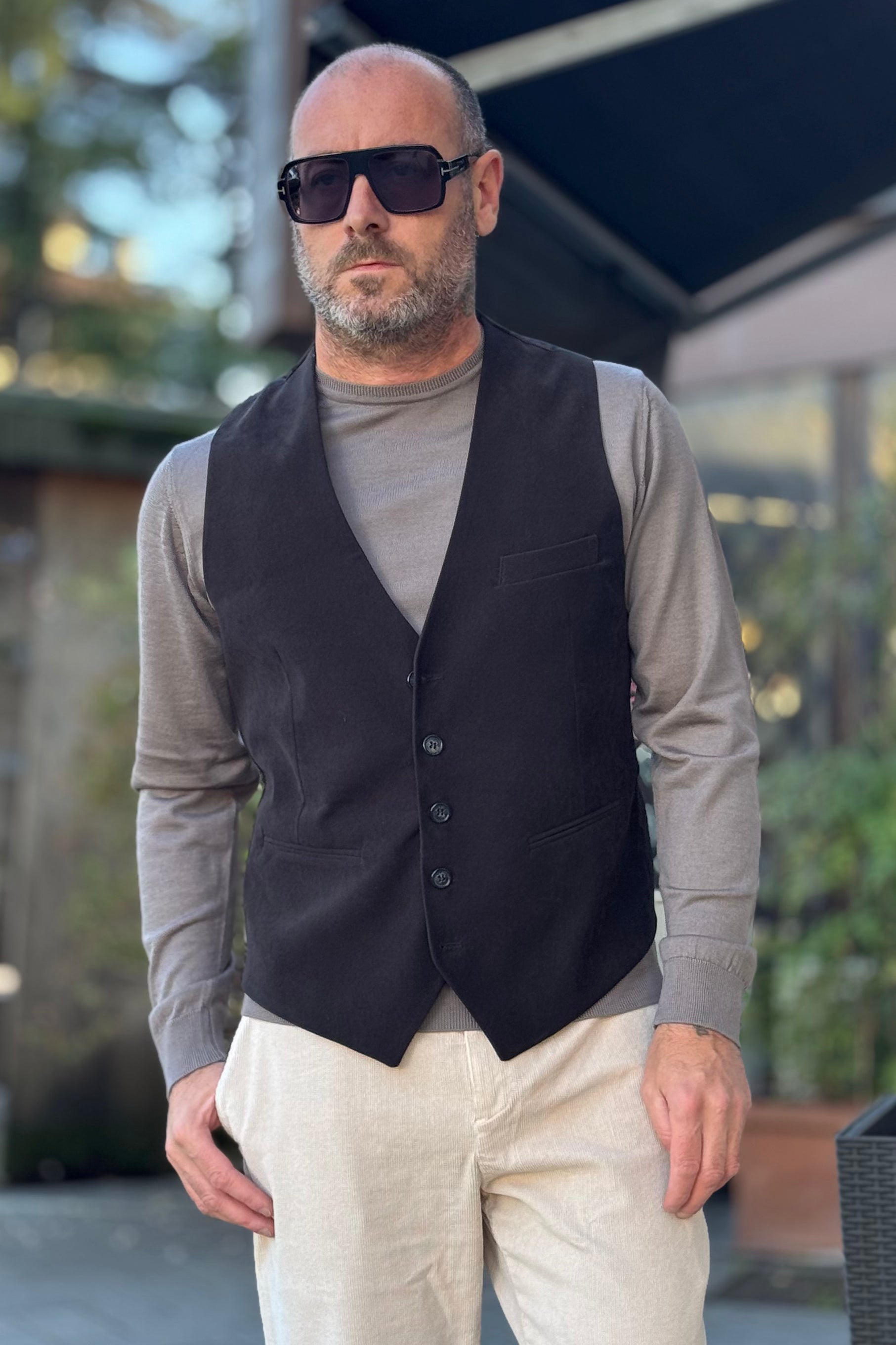 TELAMIRA GILET DISPONIBILE IN DUE COLORI