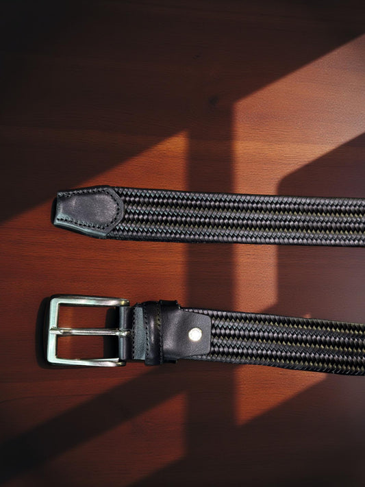 OFFICINE DEL CUOIO CINTURA IN PELLE ELASTICIZZATA