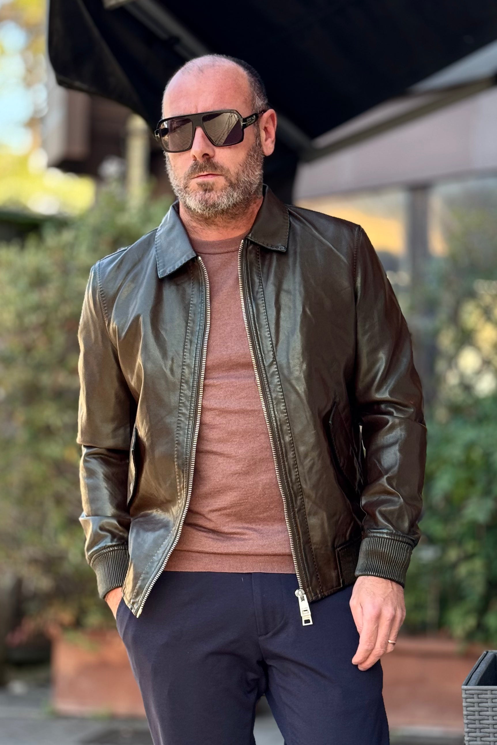 TELAMIRA GIUBBINO IN ECOPELLE