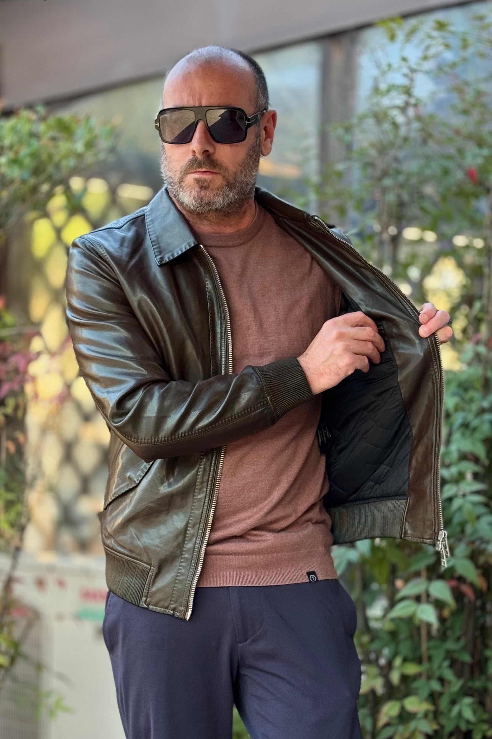 TELAMIRA GIUBBINO IN ECOPELLE