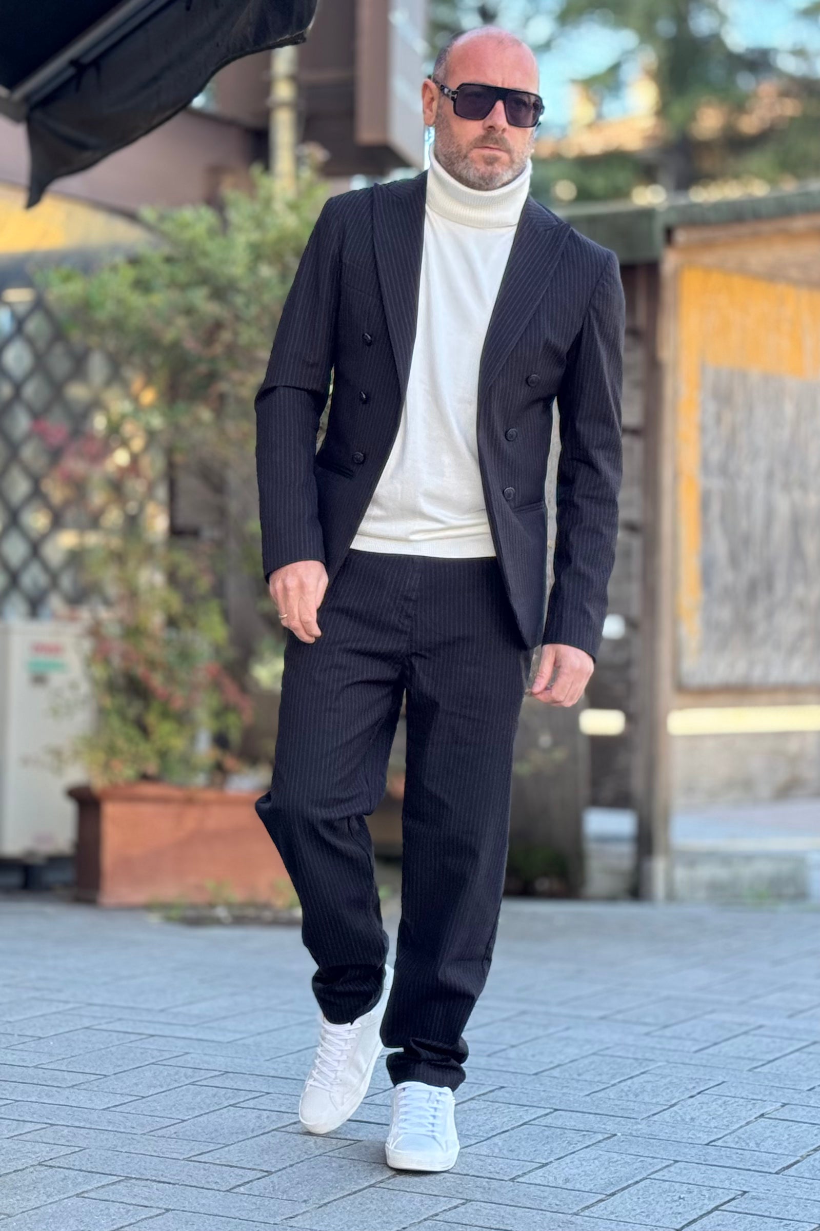 EN AVANCE GIACCA SENZA CHIUSURA MODELLO BALMAIN GESSATA