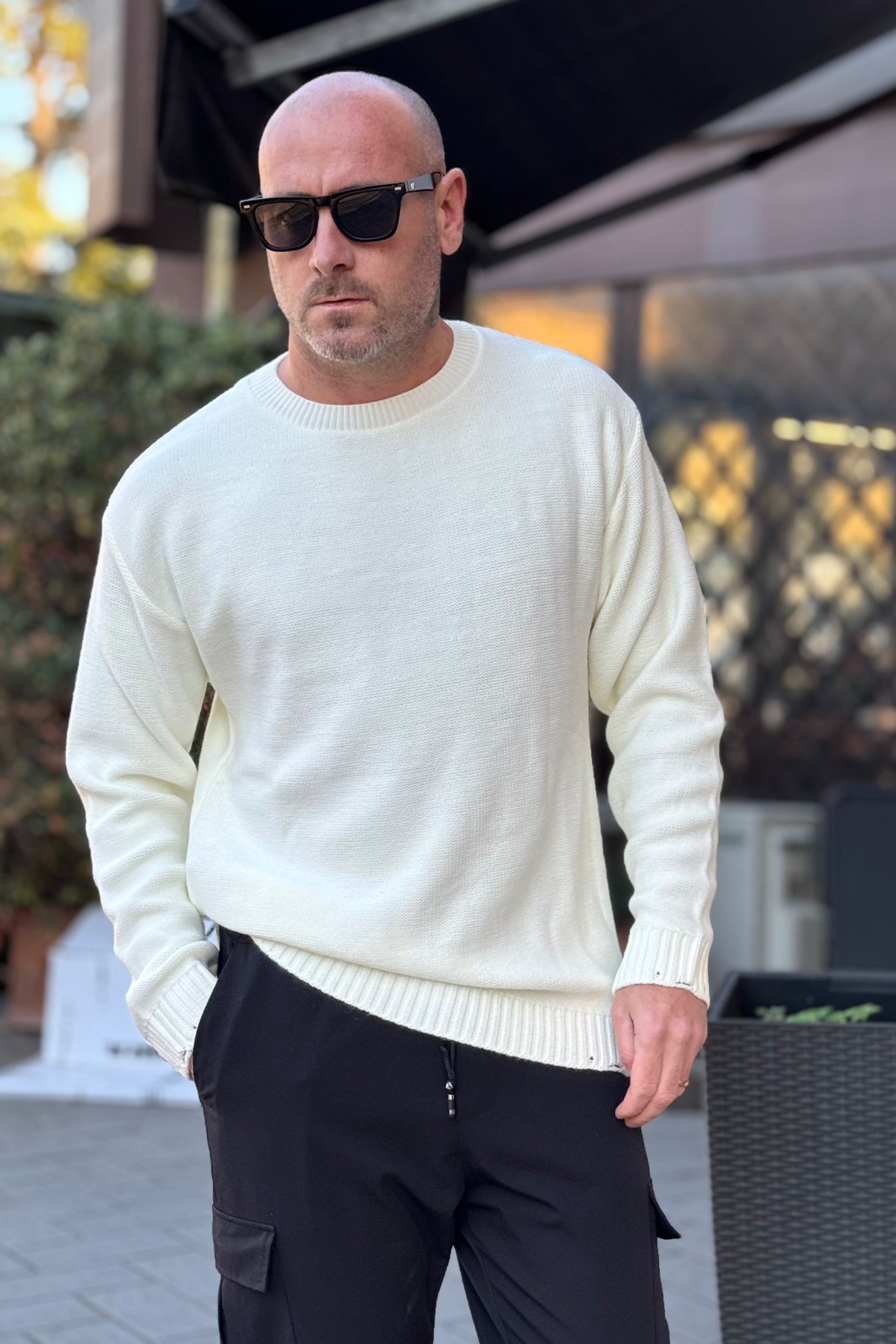 WHY NOT BRAND MAGLIA GIROCOLLO OVER DISPONIBILE IN 4 COLORI