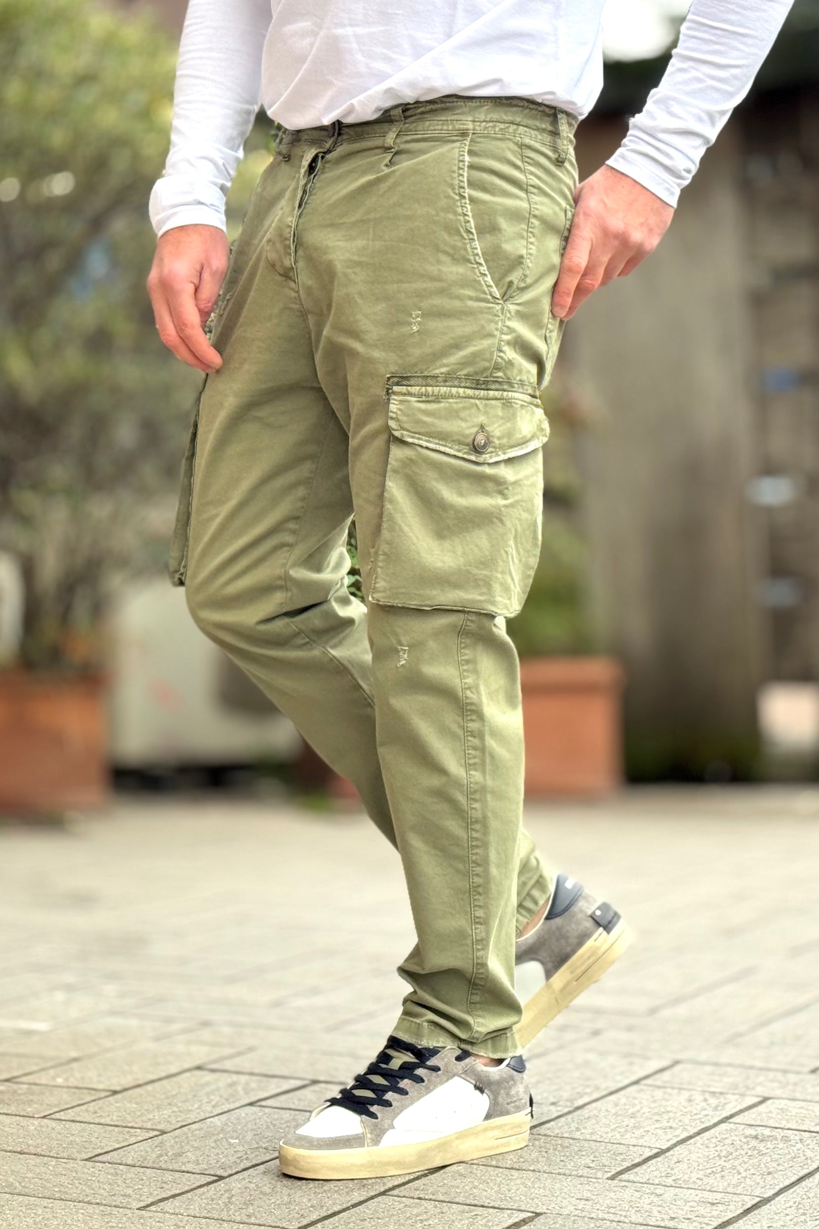 XAGON MAN PANTALONE TASCONATO DISPONIBILE IN 2 COLORI - Mania Fashion Clothing