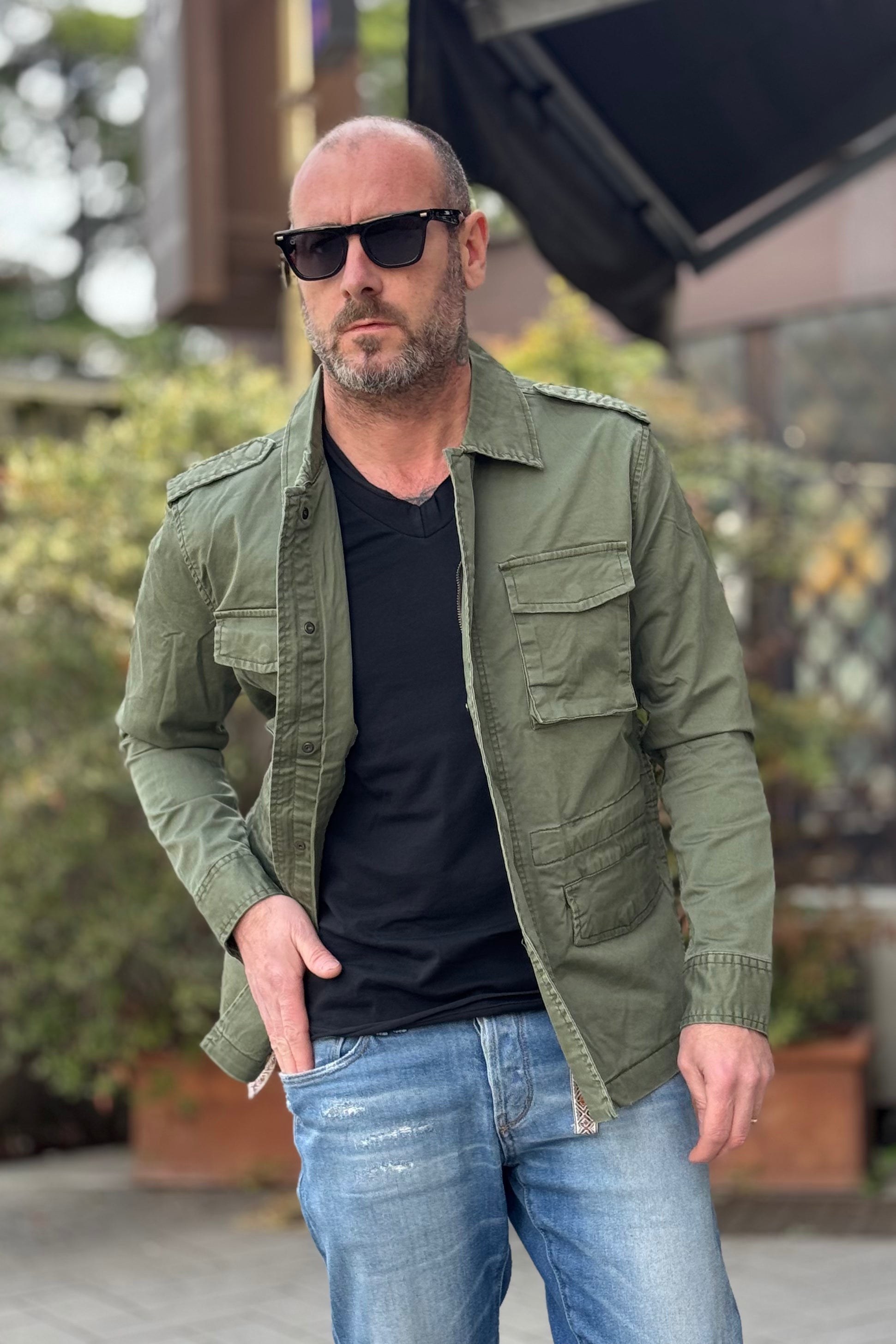 Telamira BTG051 Filjacket in cotone collo camicia disponibile in 2 colori