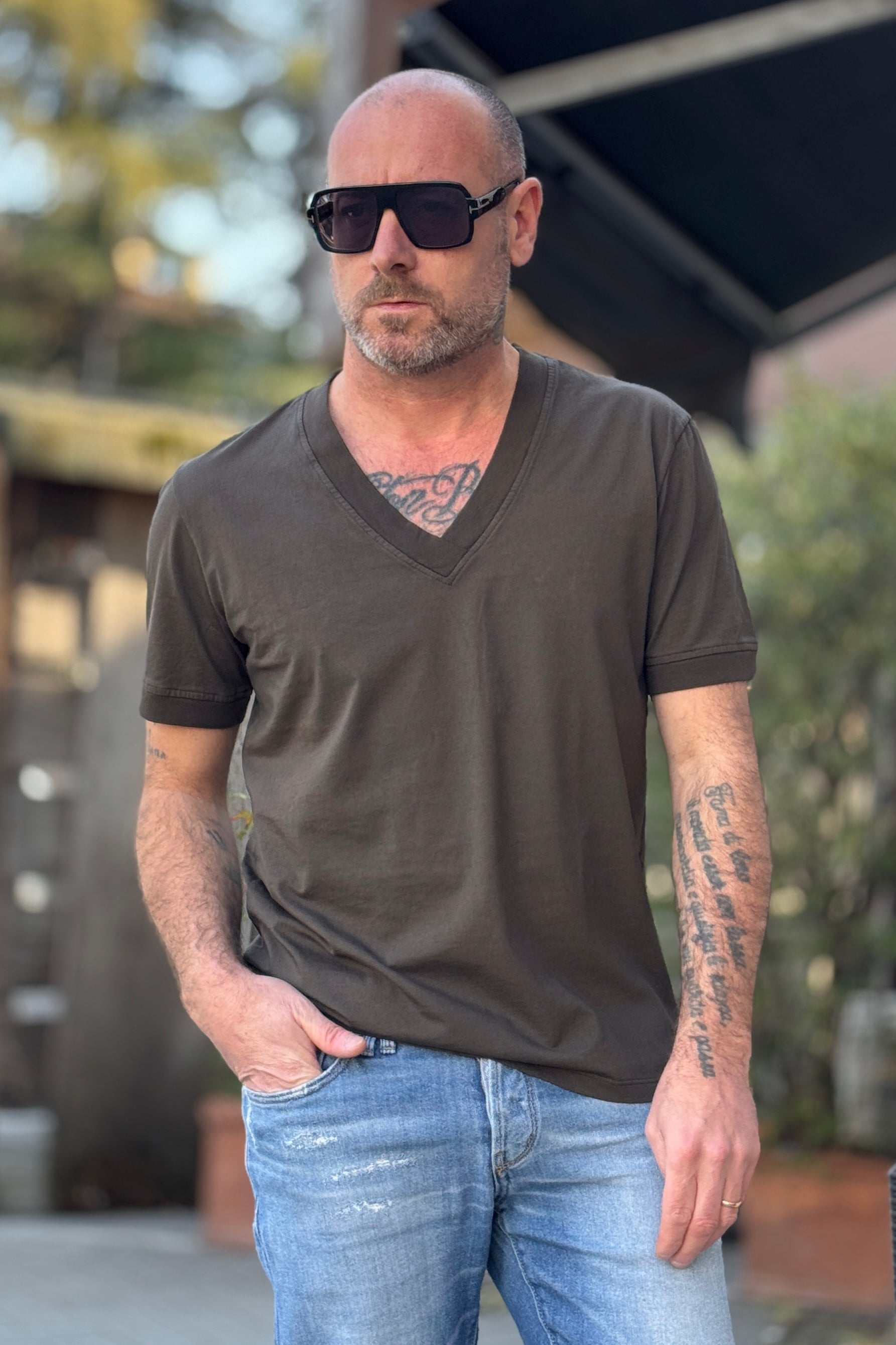 I MARSILI TSHIRT V-NECK DISPONIBILE IN 3 COLORI