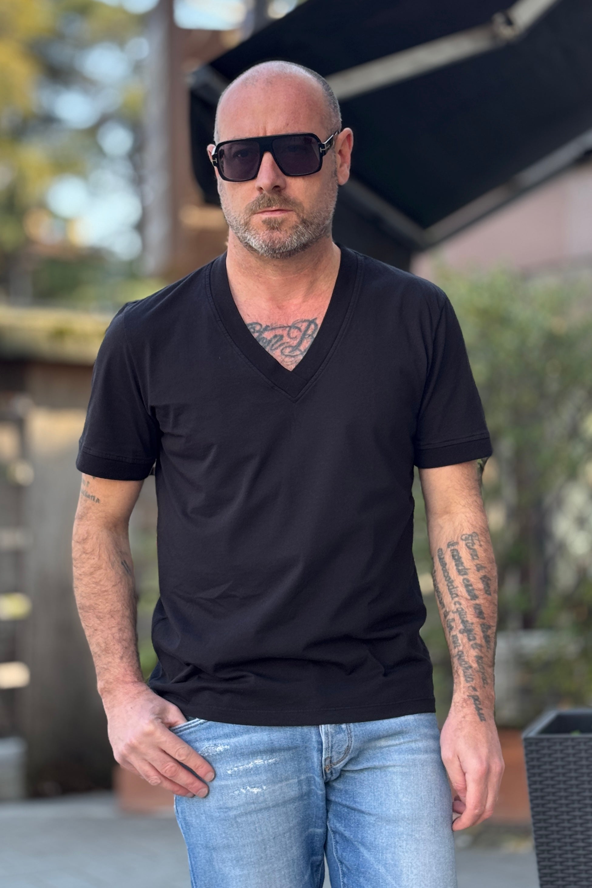 I MARSILI TSHIRT V-NECK DISPONIBILE IN 3 COLORI