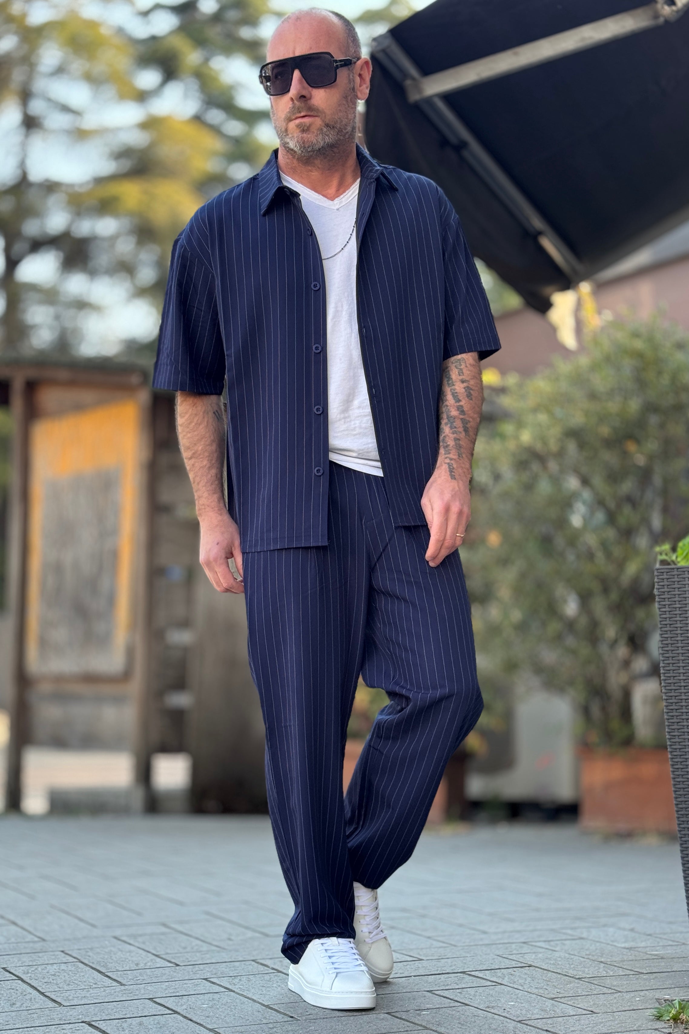 EN AVANCE ABBINATO RELAXED GESSATO