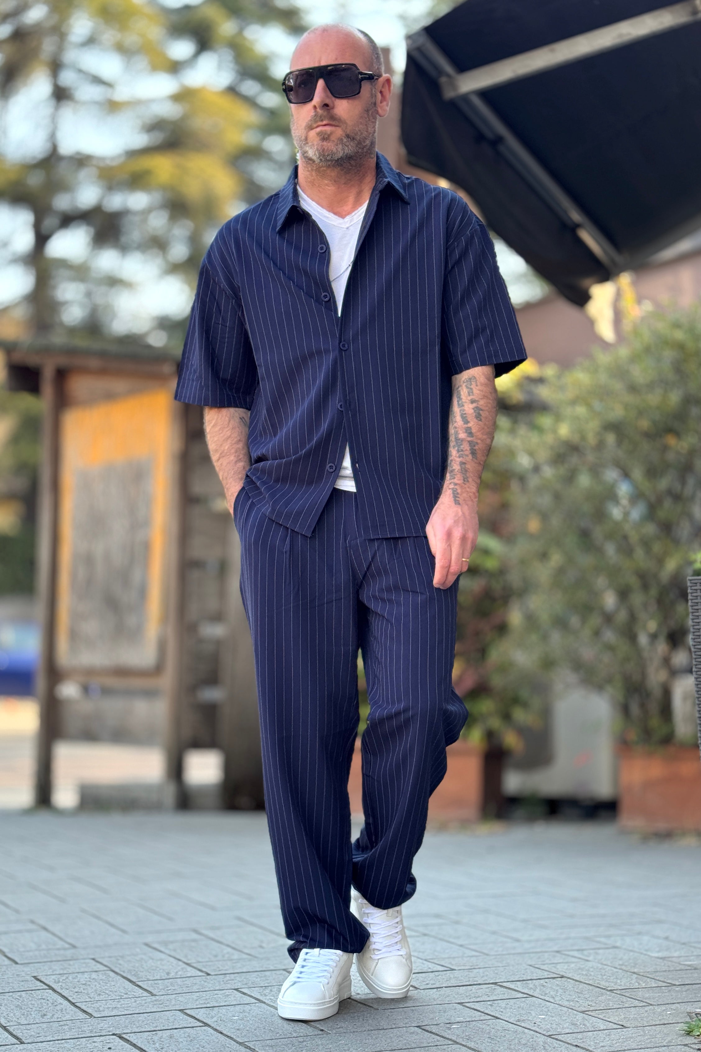 EN AVANCE ABBINATO RELAXED GESSATO