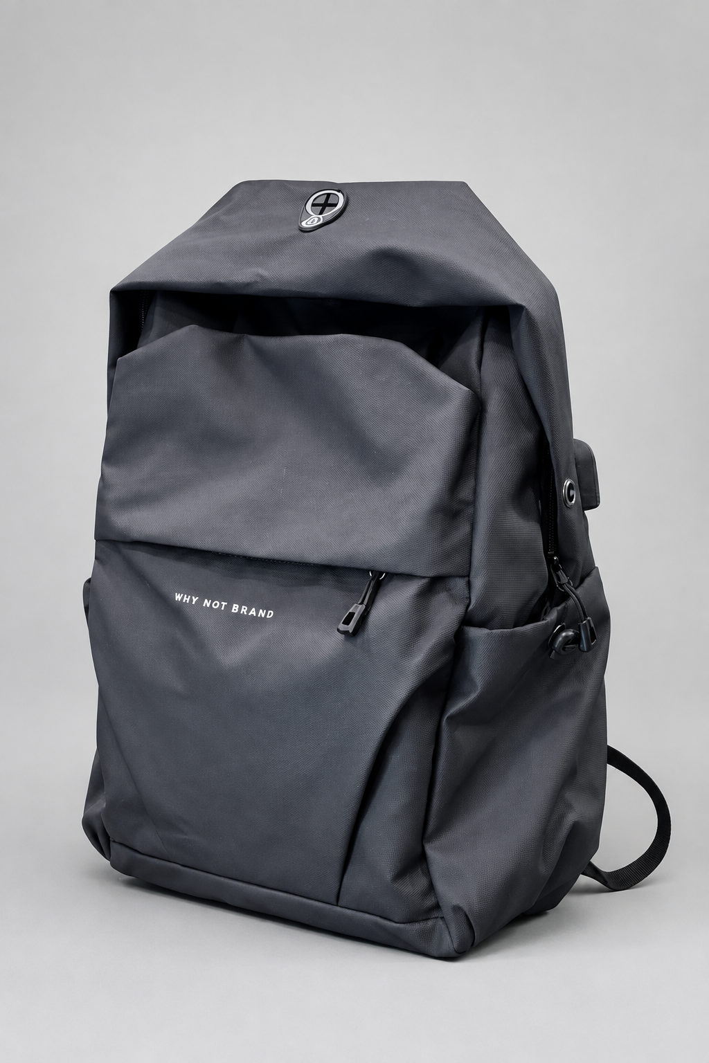 WHY NOT BRAND ZAINO MULTITASKING CON PRESA USB INCORPORATA - NERO
