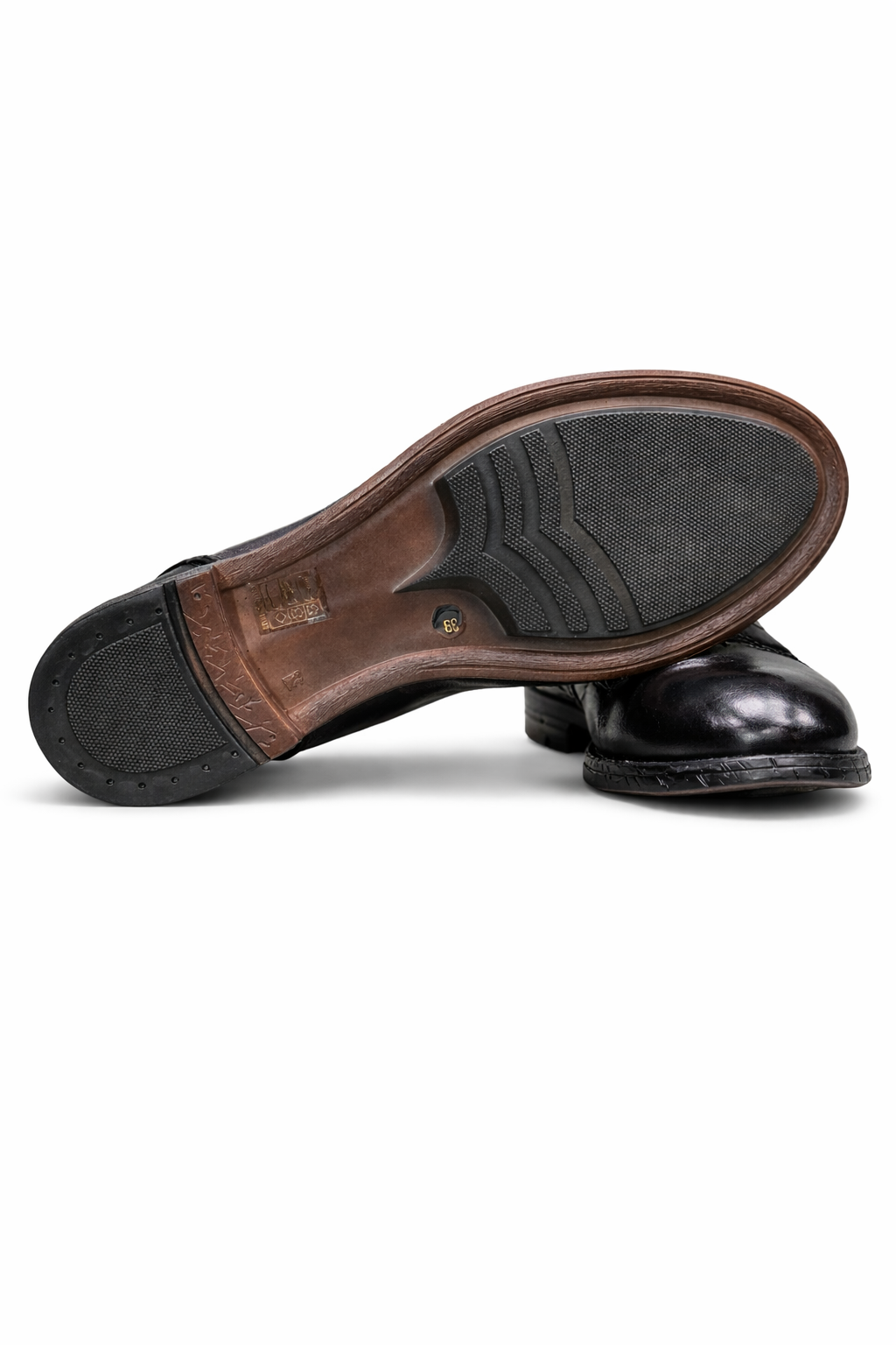 ARNOLD LAYNE DERBY ALLACCIATA IN PELLE