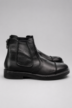 ARNOLD LAYNE STIVALETTO IN PELLE CON CHIUSURA ZIP