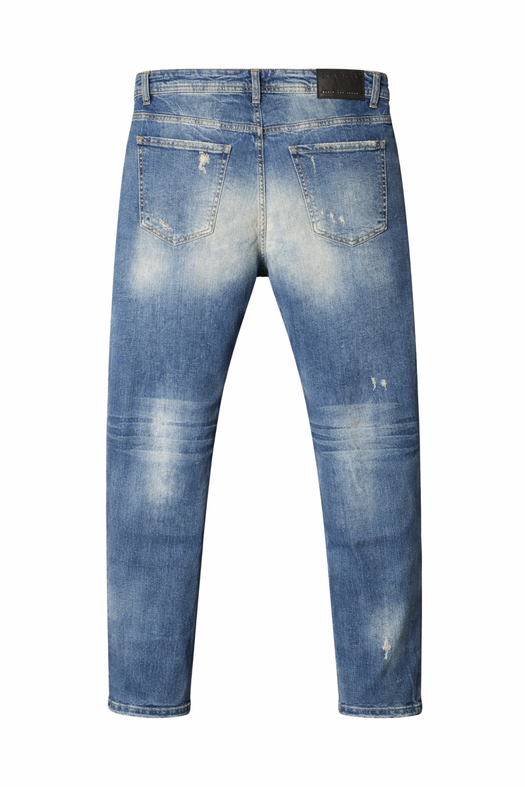 XAGON MAN JEANS SLIM CON ROTTURE E ABRASIONI - Mania Fashion Clothing