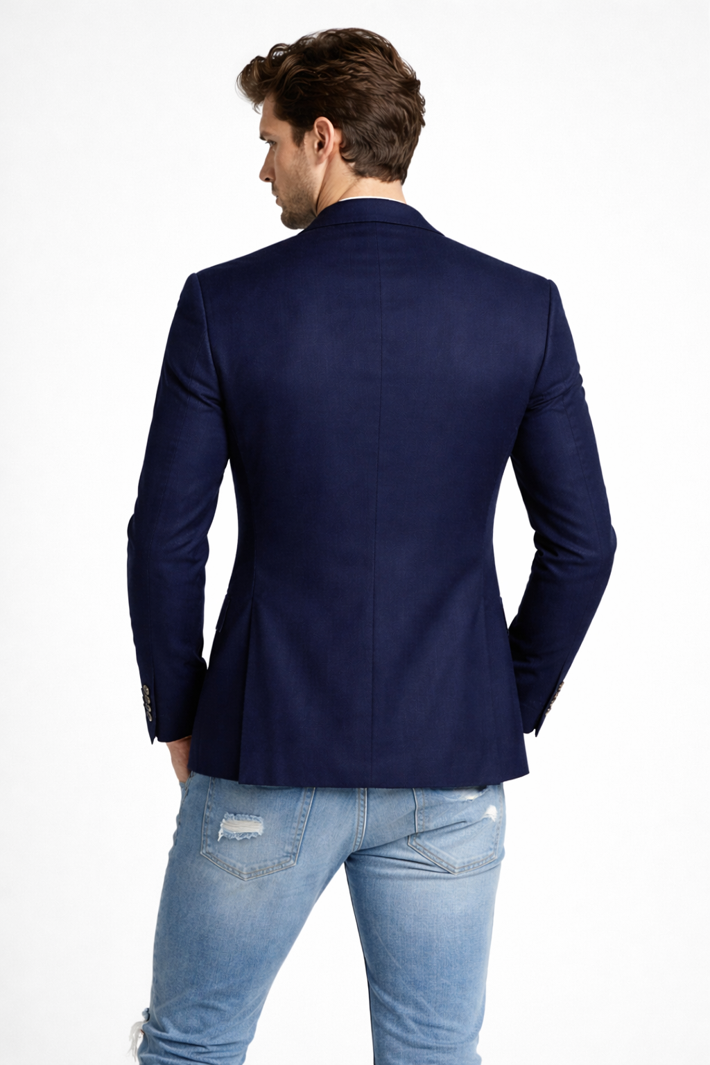 TELAMIRA GIACCA DUE BOTTONI CON DOPPIO SPACCHETTO DISPONIBILE IN 2 COLORI - Mania Fashion Clothing