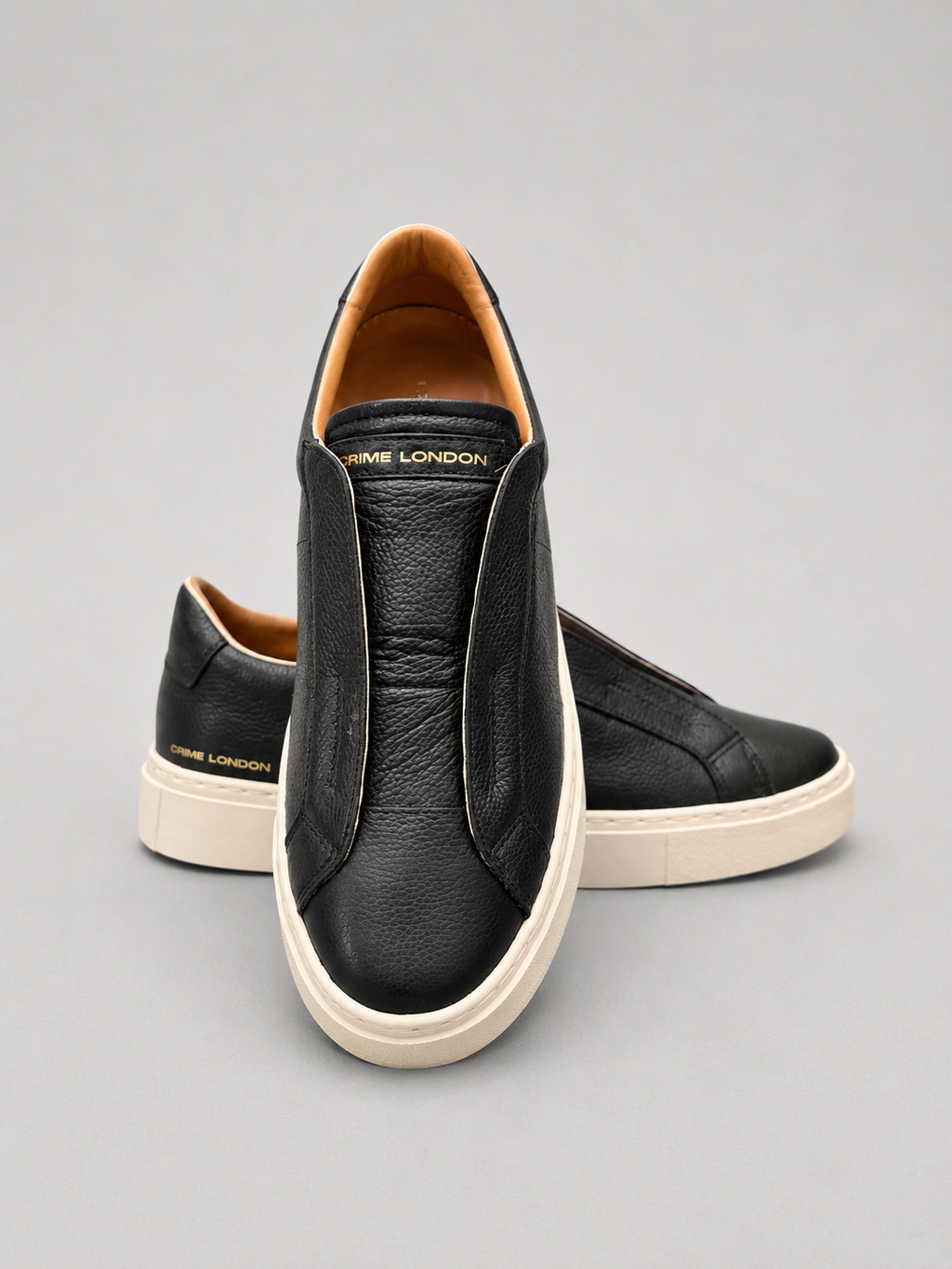 CRIME LONDON SUPERLIGHT SLIP ON - NERO