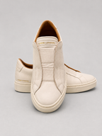 CRIME LONDON SUPERLIGHT SLIP ON - BIANCO