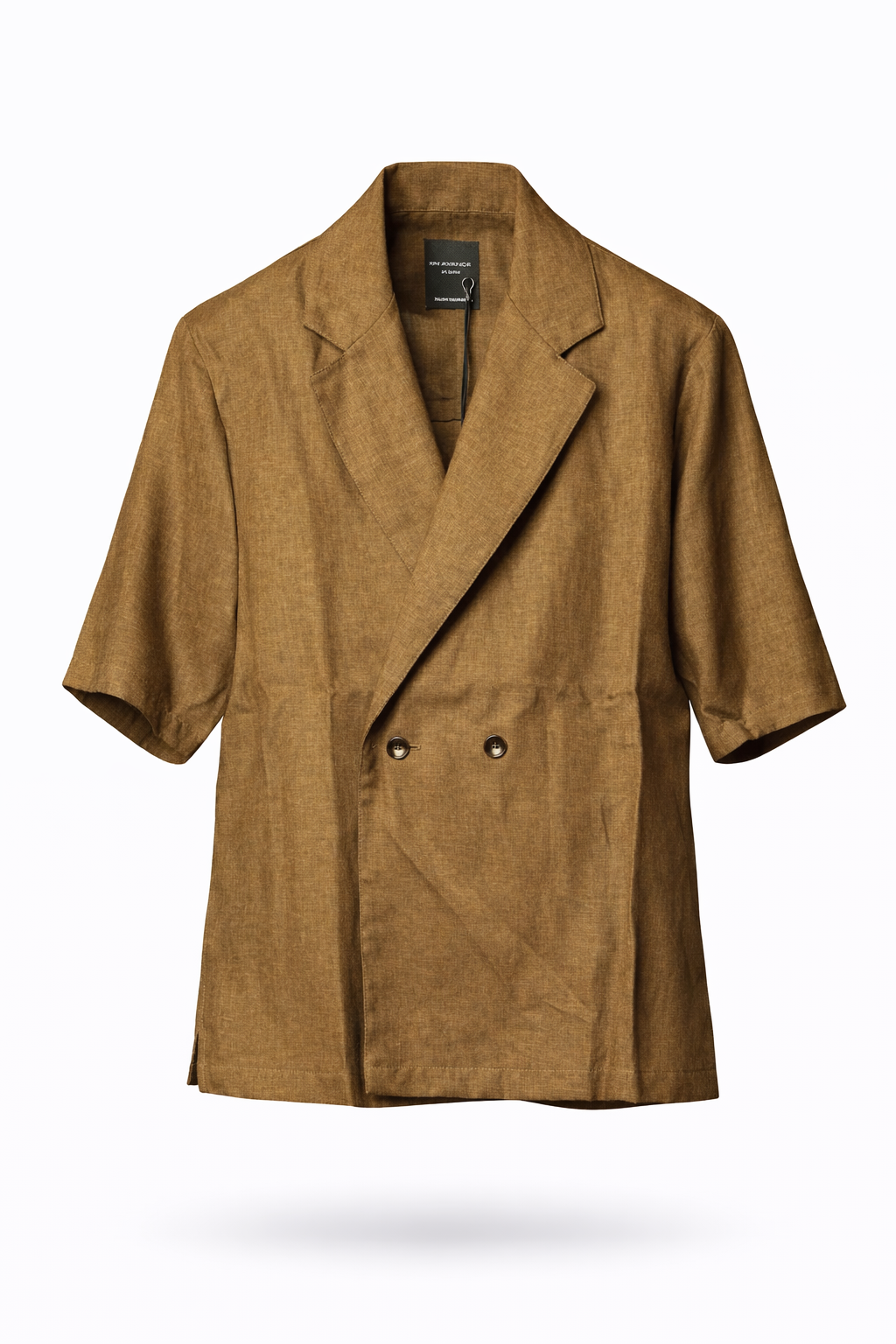 EN AVANCE GIACCA CAMICIA CHIUSURA DOPPIO PETTO IN LINO DISPONIBILE IN 2 COLORI - Mania Fashion Clothing