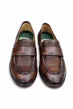 ARNOLD LAYNE MOCASSINO STAMPA TRECCIA 2 COLORI