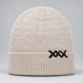 V2 CUFFIA CON RICAMO - BEIGE