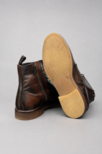 ARNOLD LAYNE STIVALETTO CON ZIP IN PELLE