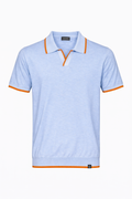 TELAMIRA POLO SENZA BOTTONE CON PROFILO COLLETTO DISPONIBILE IN 3 COLORI - Mania Fashion Clothing