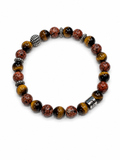 MANCINO BRACCIALE IN PIETRA ELASTICO
