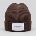 SUPERCULTURE CAPPELLO A COSTE CON PATCH - MORO