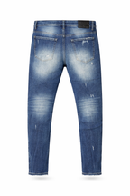 XAGON MAN JEANS SLIM CON ROTTURE E ABRASIONI - Mania Fashion Clothing